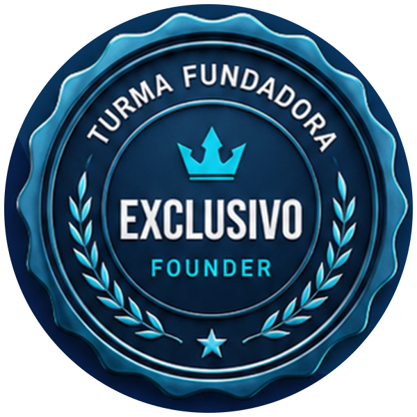 Selo exclusivo da Turma Fundadora